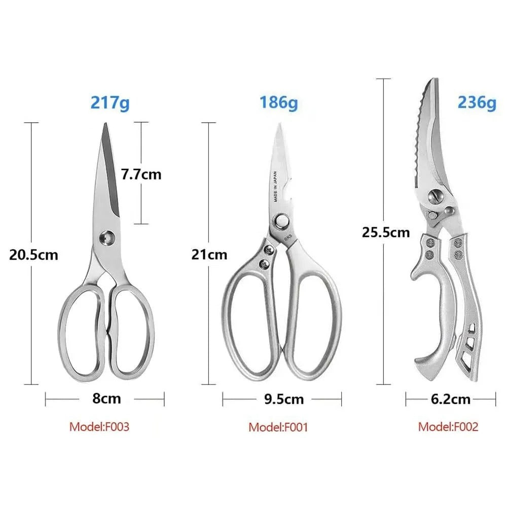 The Heavy Duty Stainless Steel Japanese Kitchen Scissors