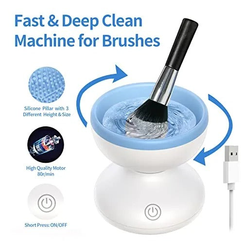 Electric Makeup Brush Cleaner Machine