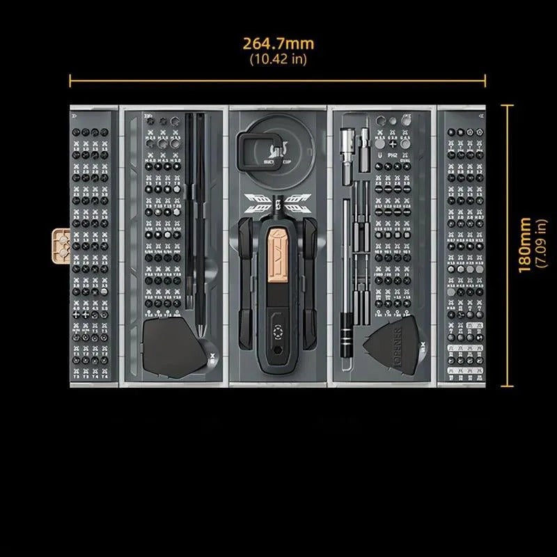 180 in 1 Manual Screwdriver Set