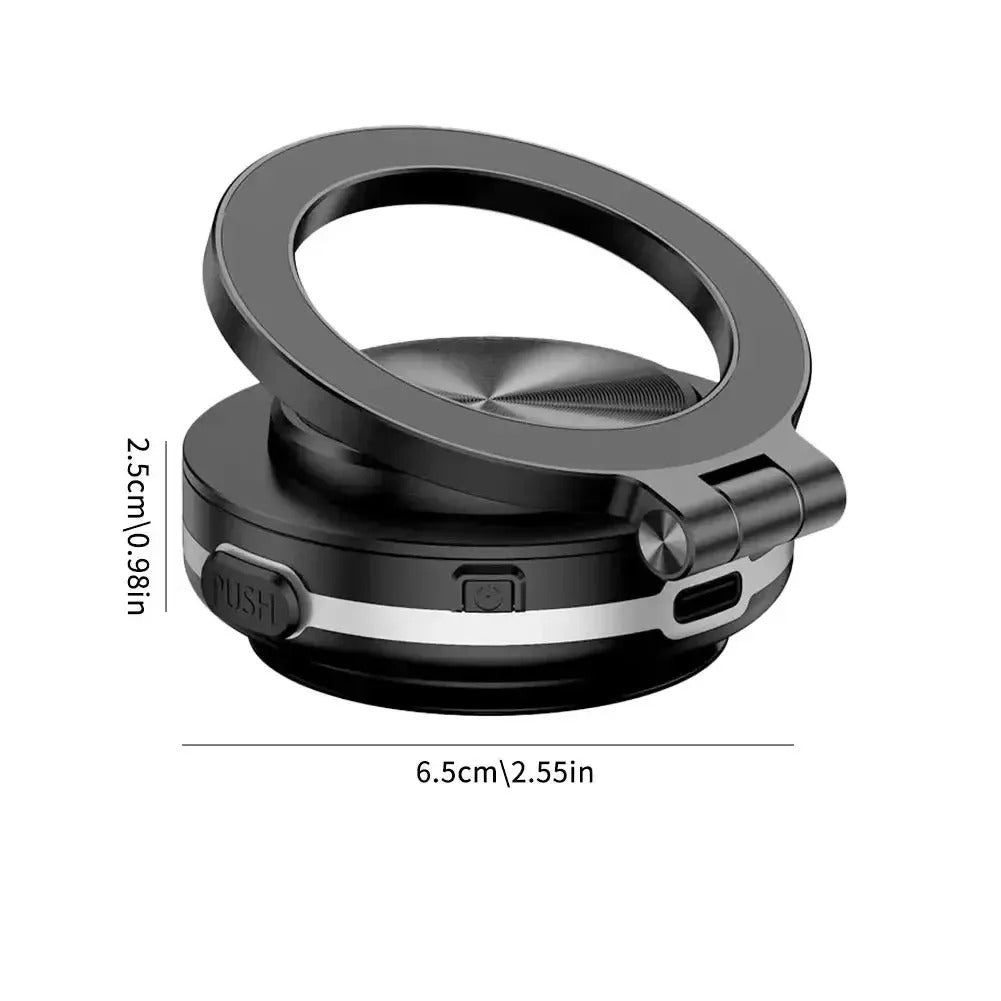 360° Rotating Electric Suction Magnetic Car Phone Holder