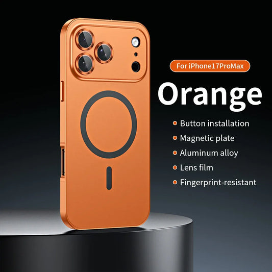 Magnetic Snap Buckle Aluminum Case