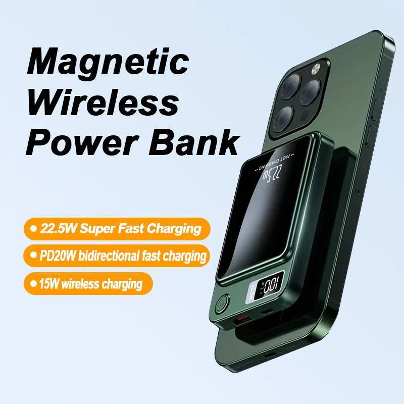 Portable Magnetic Wireless Power Bank