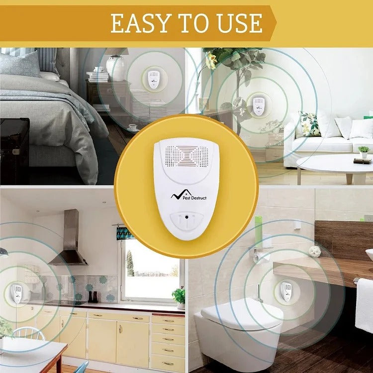 Ultrasonic Bed Bug Repellent - Get Rid Of Bed Bugs In 48 Hours