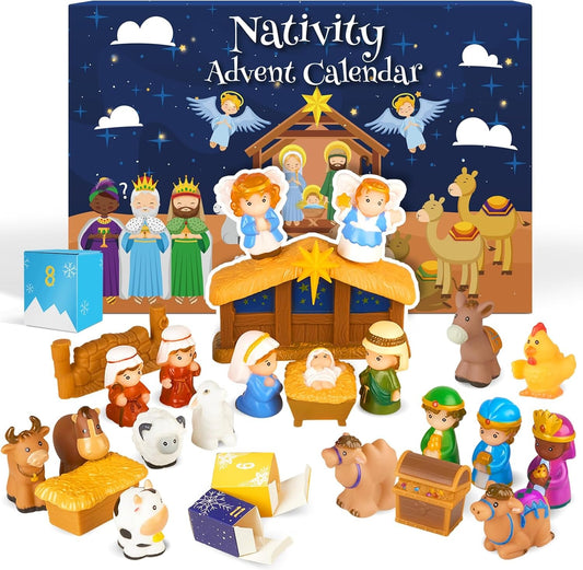 2025 Nativity Advent Calendar (25pcs)