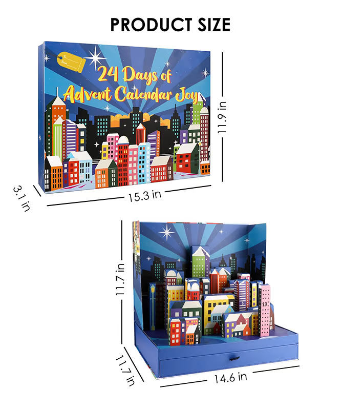 2025 Christmas Days  Holiday Advent Calendar Joy