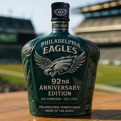 Philadelphia Eagles 92nd Anniversary Bottle