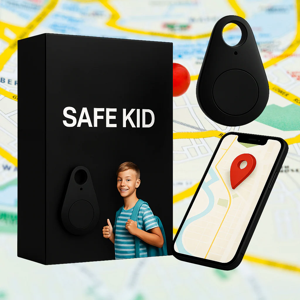 Child GPS Tracker | Waterproof, Real-Time Location & SOS Alerts for Kids' Safety
