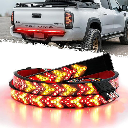 60-Inch LED Tailgate Light Bar Strip for Pickup Trucks