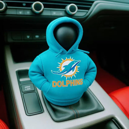 Football-Style Car Gear Shift Hoodie