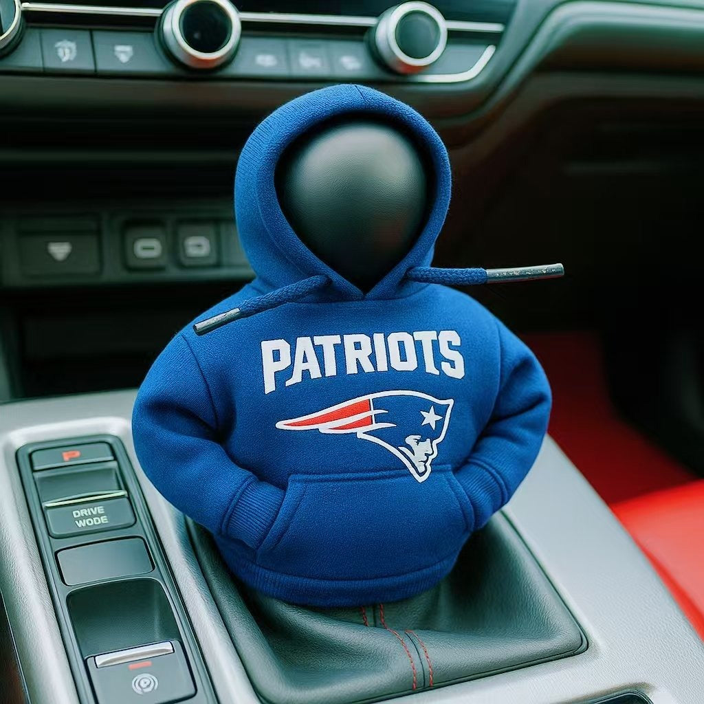 Football-Style Car Gear Shift Hoodie