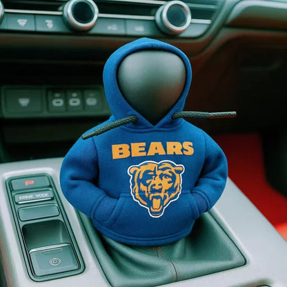 Football-Style Car Gear Shift Hoodie