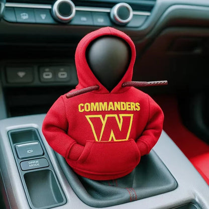Football-Style Car Gear Shift Hoodie