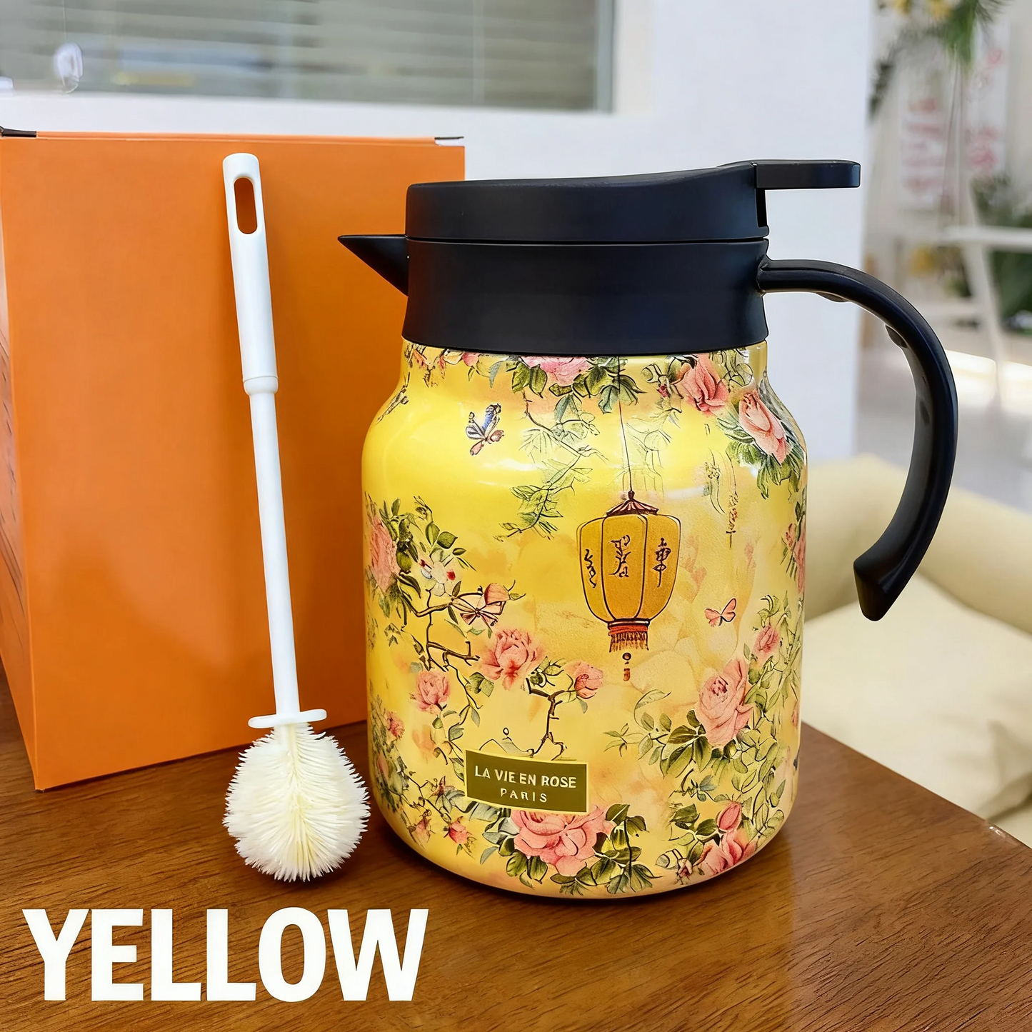 1000ml Vacuum Insulated Teapot with Strainer