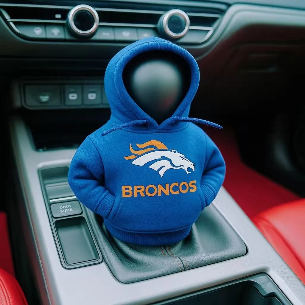 Football-Style Car Gear Shift Hoodie