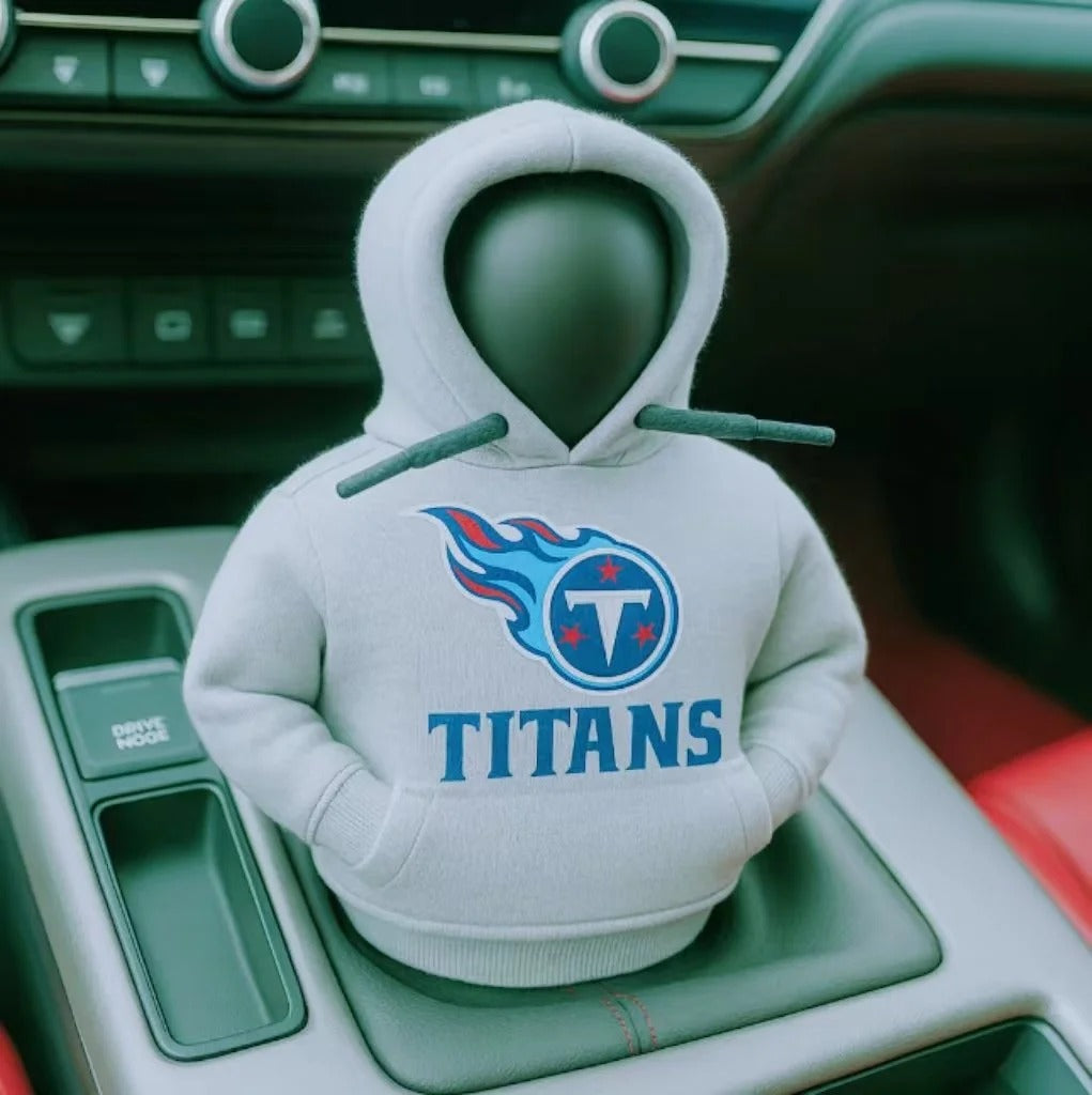 Football-Style Car Gear Shift Hoodie