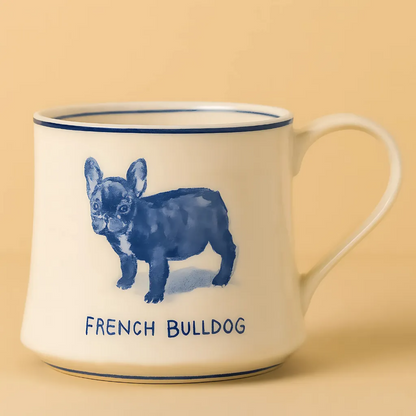 Stoneware Dog Coffee Mug