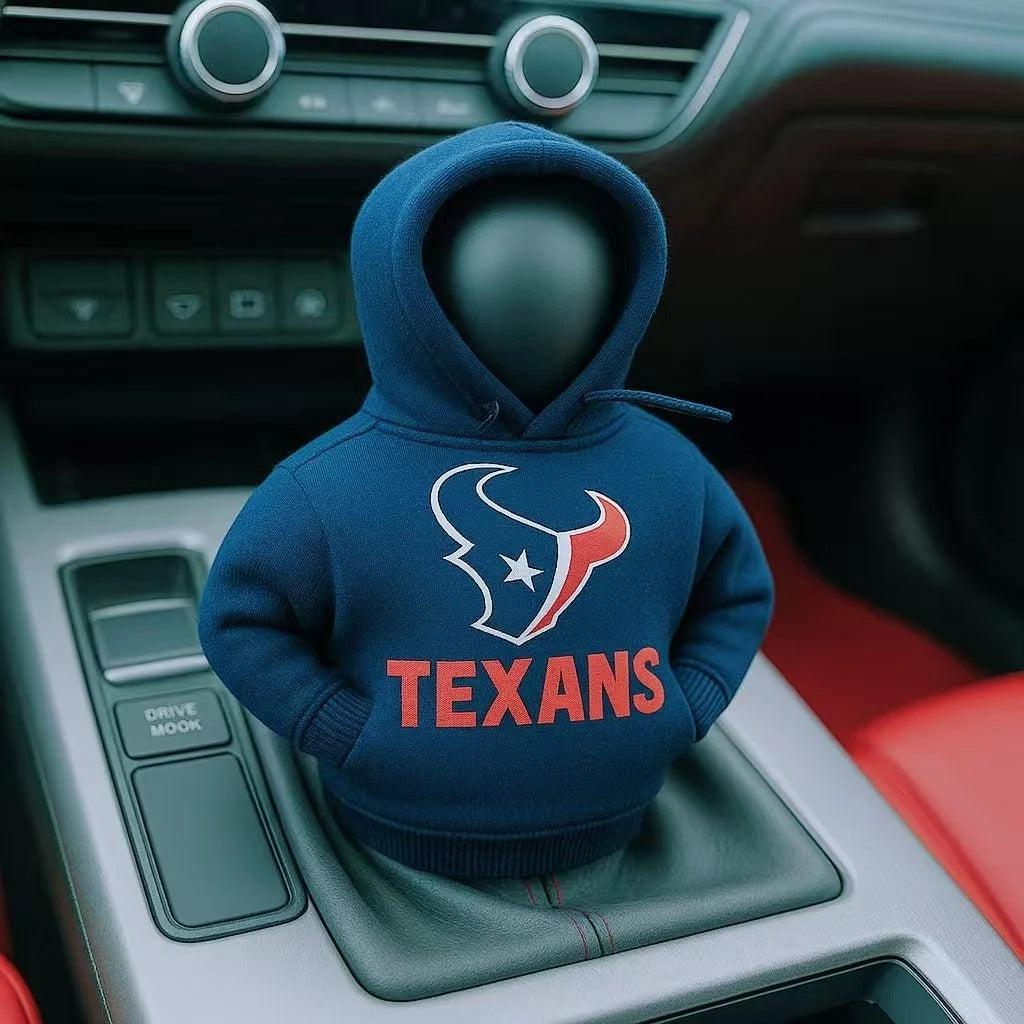 Football-Style Car Gear Shift Hoodie