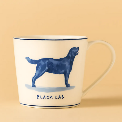 Stoneware Dog Coffee Mug