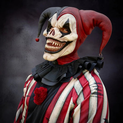 Jester Clown Mask – Dark Carnival Horror Mask
