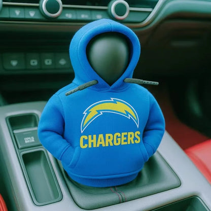 Football-Style Car Gear Shift Hoodie
