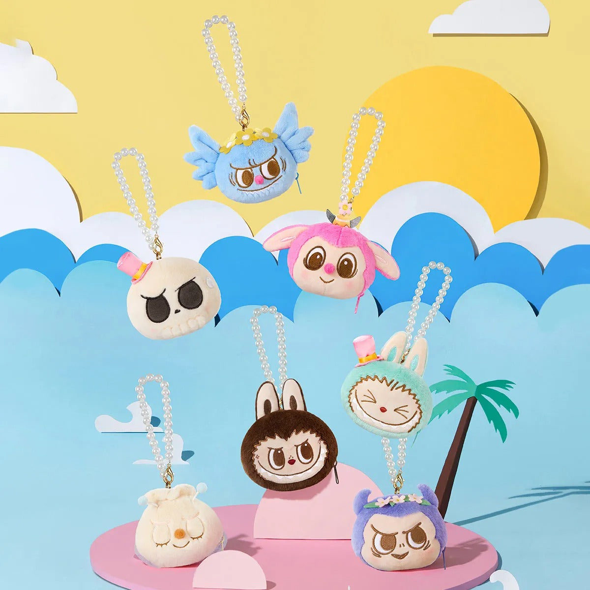 Labubu The Monsters PaLabubu The Monsters Party Series Reversible Plushrty Series Reversible Plush