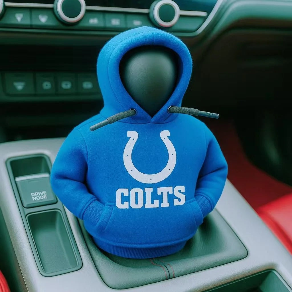 Football-Style Car Gear Shift Hoodie