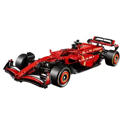 Red Racing Car Building Blocks Set – Perfect Holiday Gift for Boys