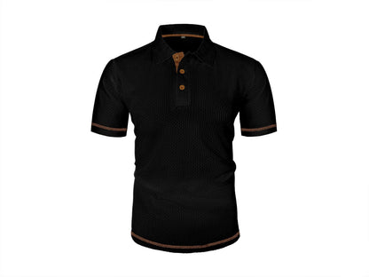 Harrison | Refined Textured Polo Shirt