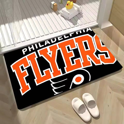 Philadelphia Flyers Decorative Area Rug for Living Room or Bedroom Use