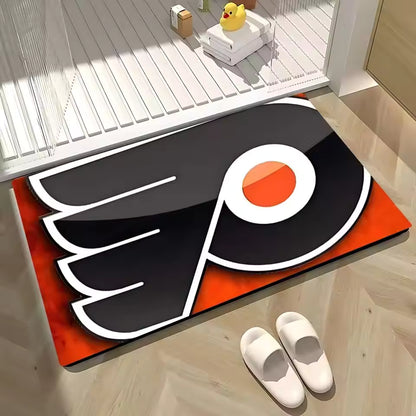 Philadelphia Flyers Decorative Area Rug for Living Room or Bedroom Use
