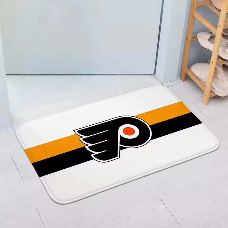 Philadelphia Flyers Decorative Area Rug for Living Room or Bedroom Use