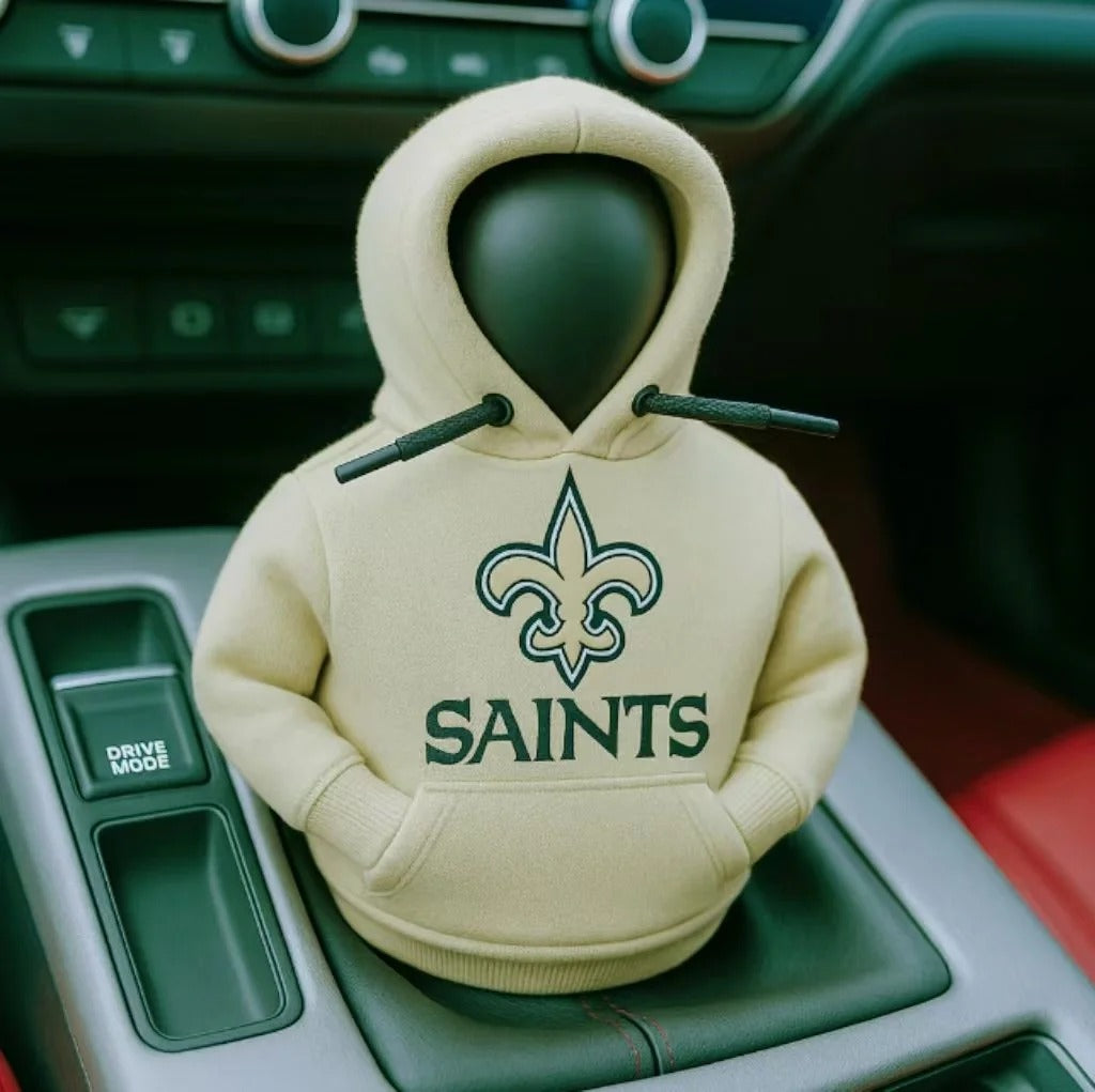 Football-Style Car Gear Shift Hoodie