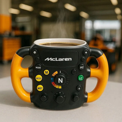 2025 F1 Steering Wheel-Shaped Mug – A Performance Design Exclusively for Racing Fans