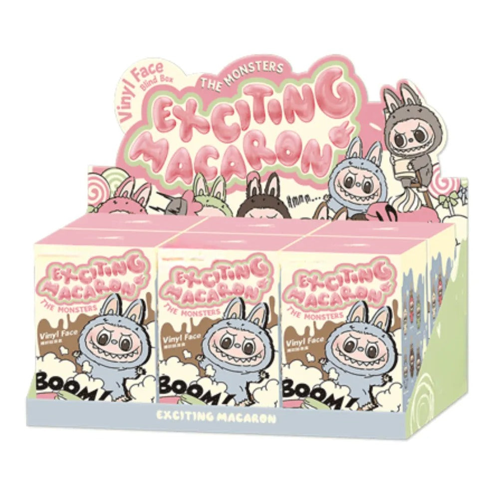 Labubu The Monsters Exciting Macaron Vinyl Blind Box Collectible Series
