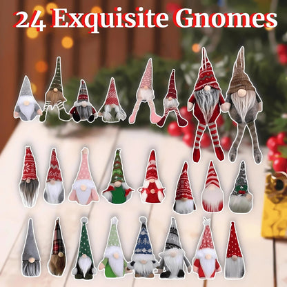 Christmas Gnome Plush Advent Calendar