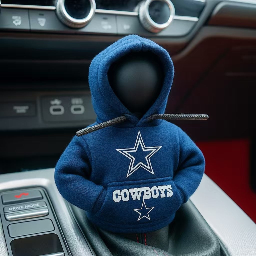 Football-Style Car Gear Shift Hoodie