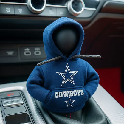 Football-Style Car Gear Shift Hoodie