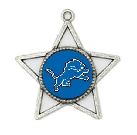 20-Piece Detroit Lions Animal Dangle Charms Set – DIY Pendant Charms for Bracelets, Necklaces & Earrings