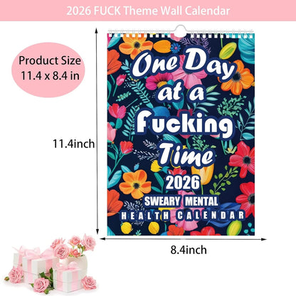 2026 Sweary Mental Health Calendar