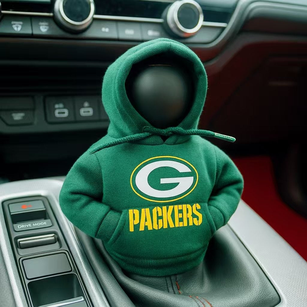 Football-Style Car Gear Shift Hoodie