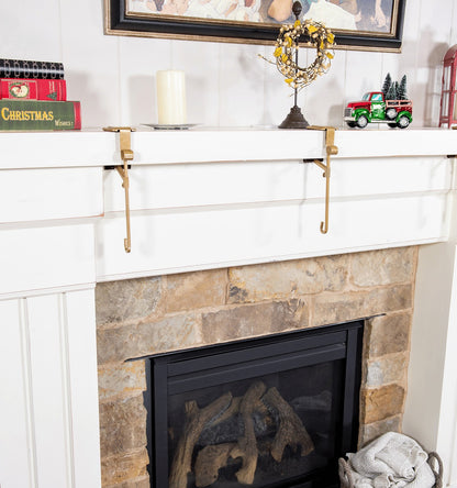 Heavy Duty 2-In-1 Garland And Stocking Hangers