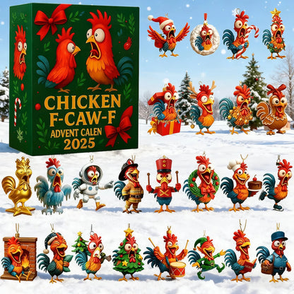 2025 Chicken F-Caw-F Advent Calendar Collection