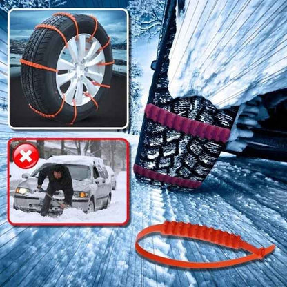 Universal Reusable Anti-skid PE Tire Chains
