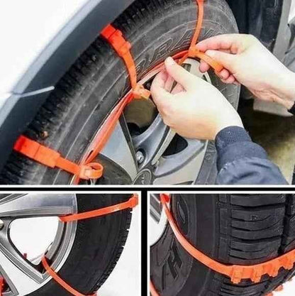 Universal Reusable Anti-skid PE Tire Chains