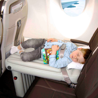Blow Up Plane Bed Kids Air Mattress | Lightweight, Quick-Inflating & Ideal for Travel on Airplanes and Cars