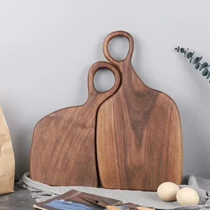 Walnut Chopping Board With Double-Sided Functionality