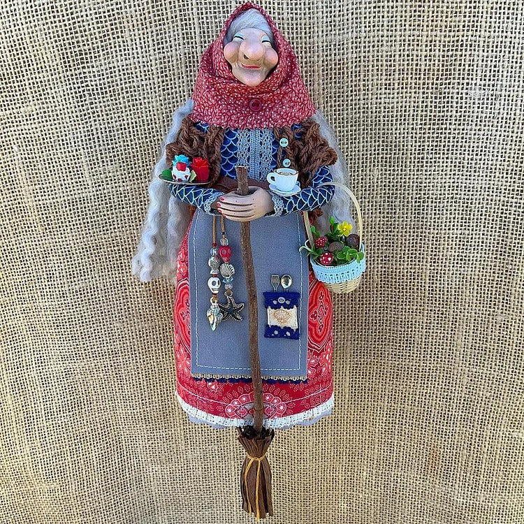 Kitchen Witch Doll