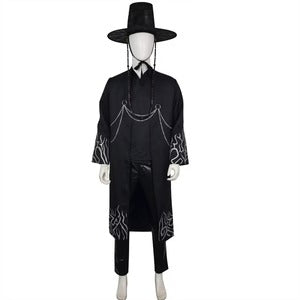 Boys “Your Idol” Performance Costume Full Set Black Halloween Cosplay Costume