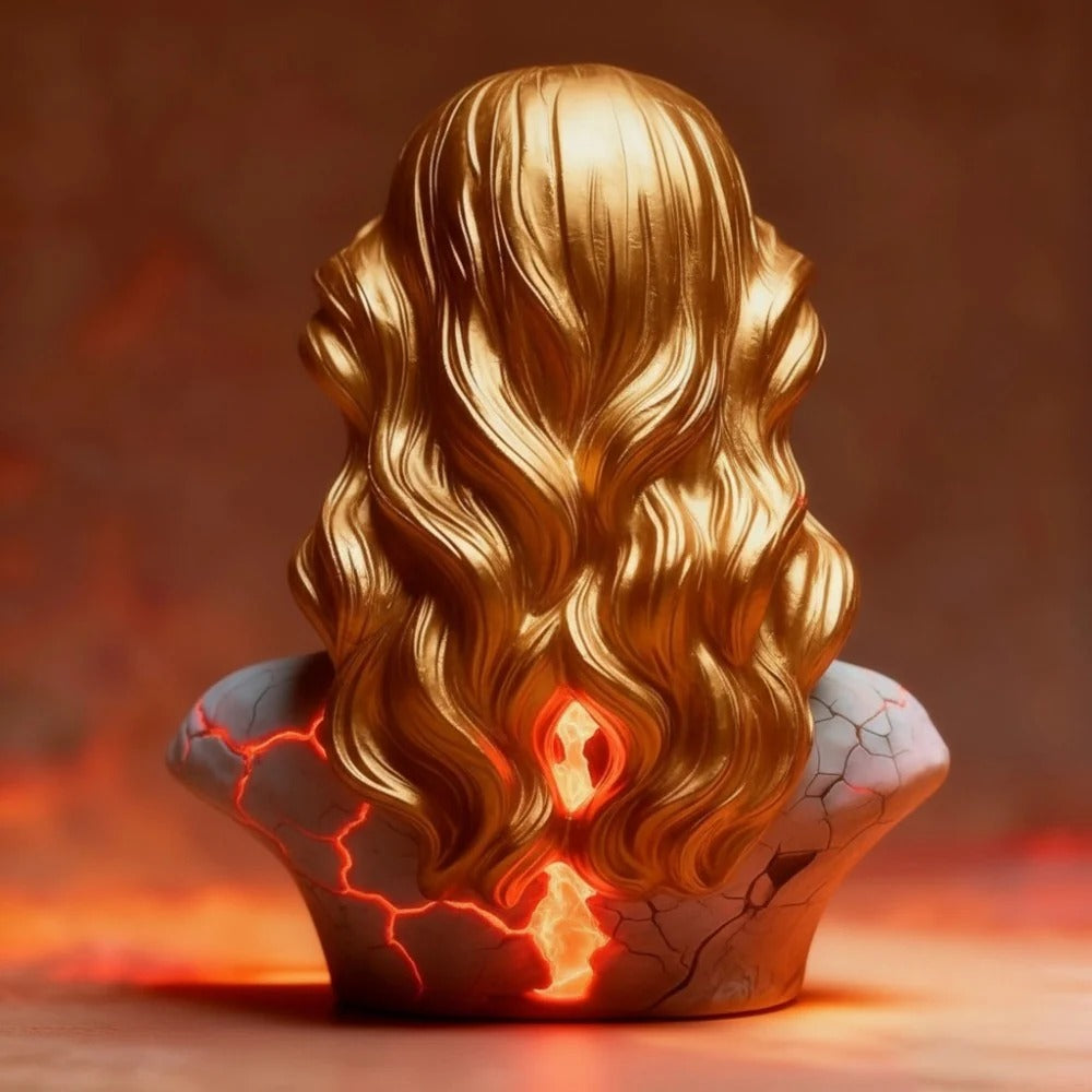 Soul of Crimson Flame Desk Lamp