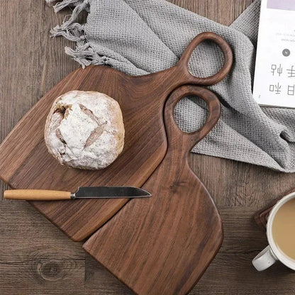 Walnut Chopping Board With Double-Sided Functionality